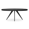 Parq Oval Dining Table Black thumbnail 0