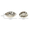 Forde Decorative Bowl Silver, Trays & Platter by Moe's Home, 11" width x 4.5" height x 7" depth thumbnail 8