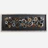 Discs Silver Shadow Box, by Uttermost, 5'2" width x 2' height x 2.2" depth thumbnail 1