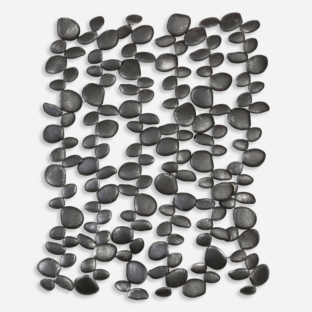 Skipping Stones Forged Iron Wall Art, by Uttermost, 33.5" width x 41.25" height x 3.25" depth View 1