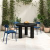 Kent Outdoor Dining Chair Navy - Set Of Two, by Moe's Home, 16.75" width x 31" height x 20.5" depth thumbnail 7