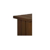 Denby Outdoor Side Table Brown, Outdoor Table by Moe's Home, 1'10" width x 1'8" height x 1'10" depth thumbnail 4