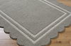 Scalloped Handmade Rug thumbnail 0