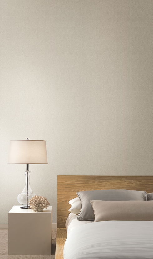 Quarry White & Light Grey Wallpaper