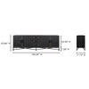Mako Sideboard Large Black thumbnail 9