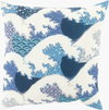 Mizu Accent Pillow, Decorative Pillow by Surya, 20" length x 20" width thumbnail