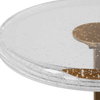 Sora Glass Drink Table, Side & End Table by Uttermost, 12" width x 24" height x 12" depth thumbnail 7