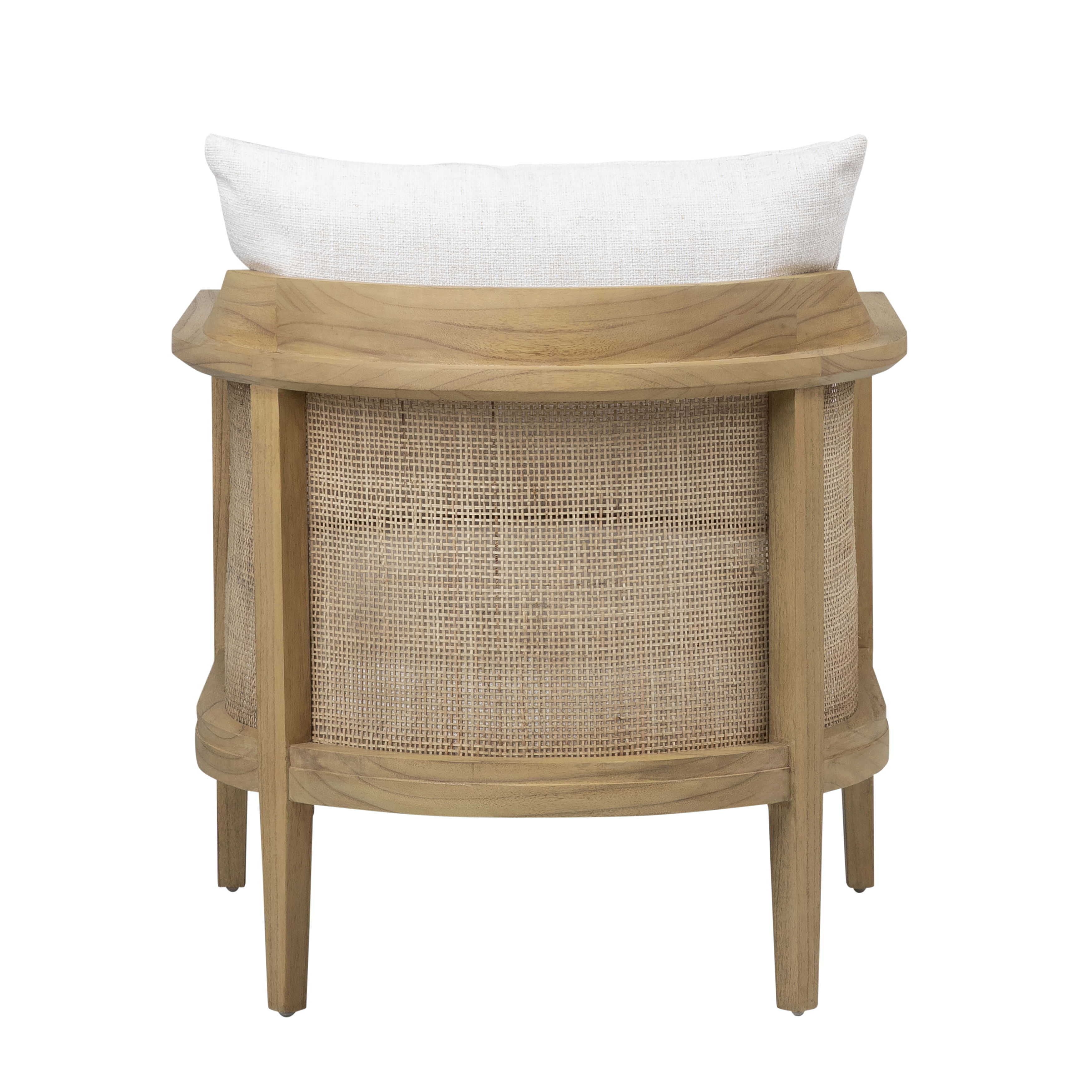 Miera Occasional Chair, Accent Chair by Dovetail, 27.56" width x 27" height x 31" depth View 4