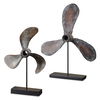 Propellers Rust Sculptures, S/2 thumbnail 0
