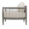 Borneo White Outdoor Lounge Chair, Outdoor Accent Chair by Uttermost, 2'8" width x 2'5" height x 2'8" depth thumbnail 9