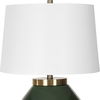 Tayson Jade Green Table Lamp, by Uttermost, 17" width x 32" height x 17" depth thumbnail 6