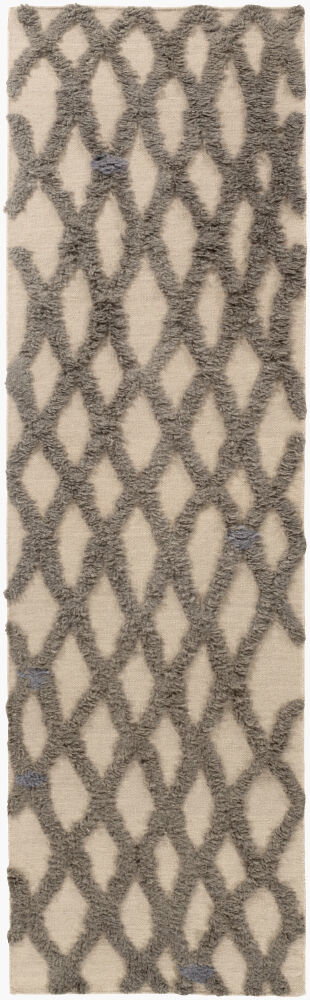 Midelt Handmade Rug, by Surya, 8' length x 2'6" width