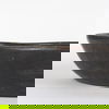 Nikita Set of 2 Large Black-Brown Reclaimed Wood Bowls, Decorative Bowl by Mercana, 17.25" length x 18.25" width x 4.5" height thumbnail 7