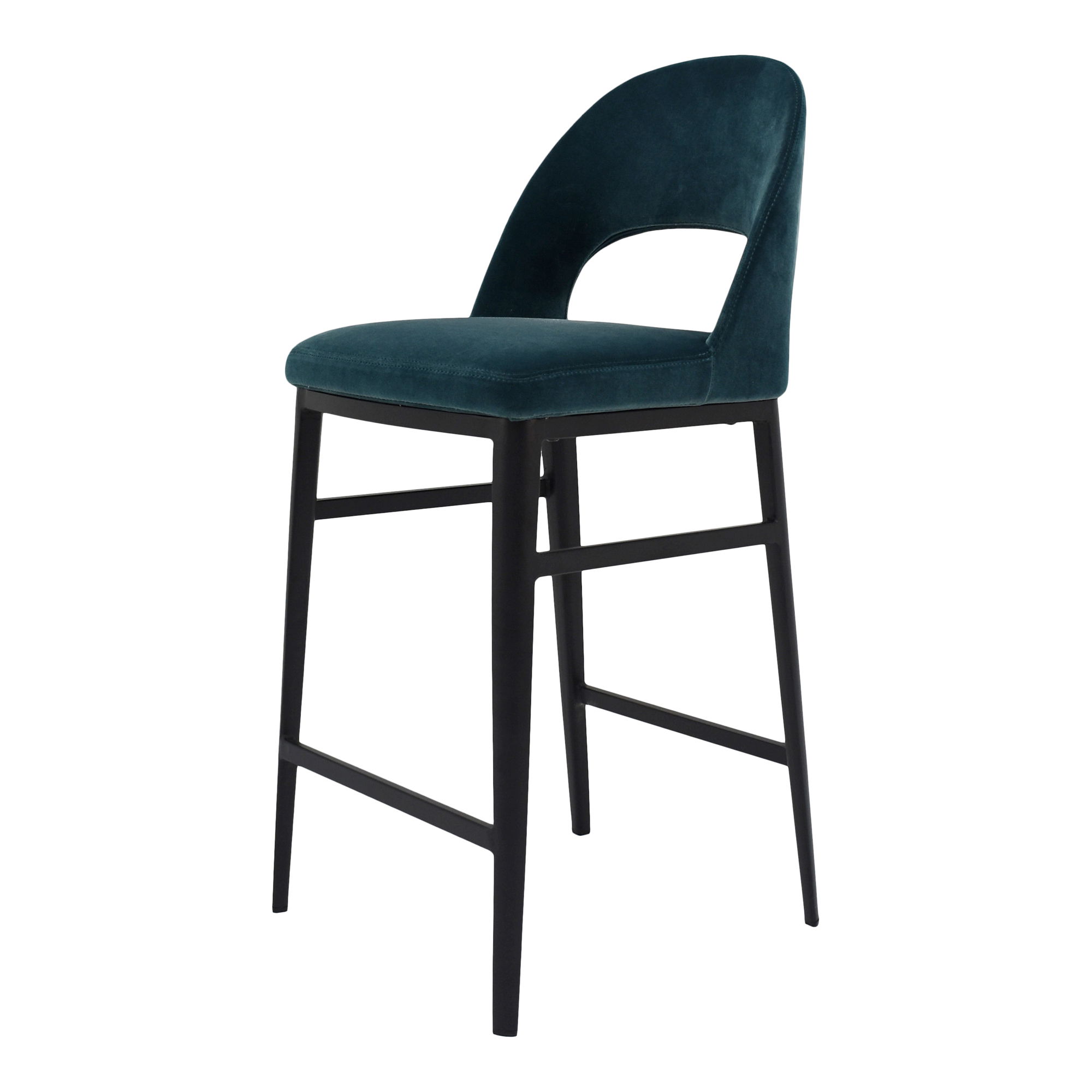 Roger Counter Stool Teal large image 