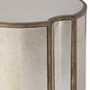 Harlow Mirrored Accent Table, Side & End Table by Uttermost, 20" width x 24" height x 20" depth thumbnail 5