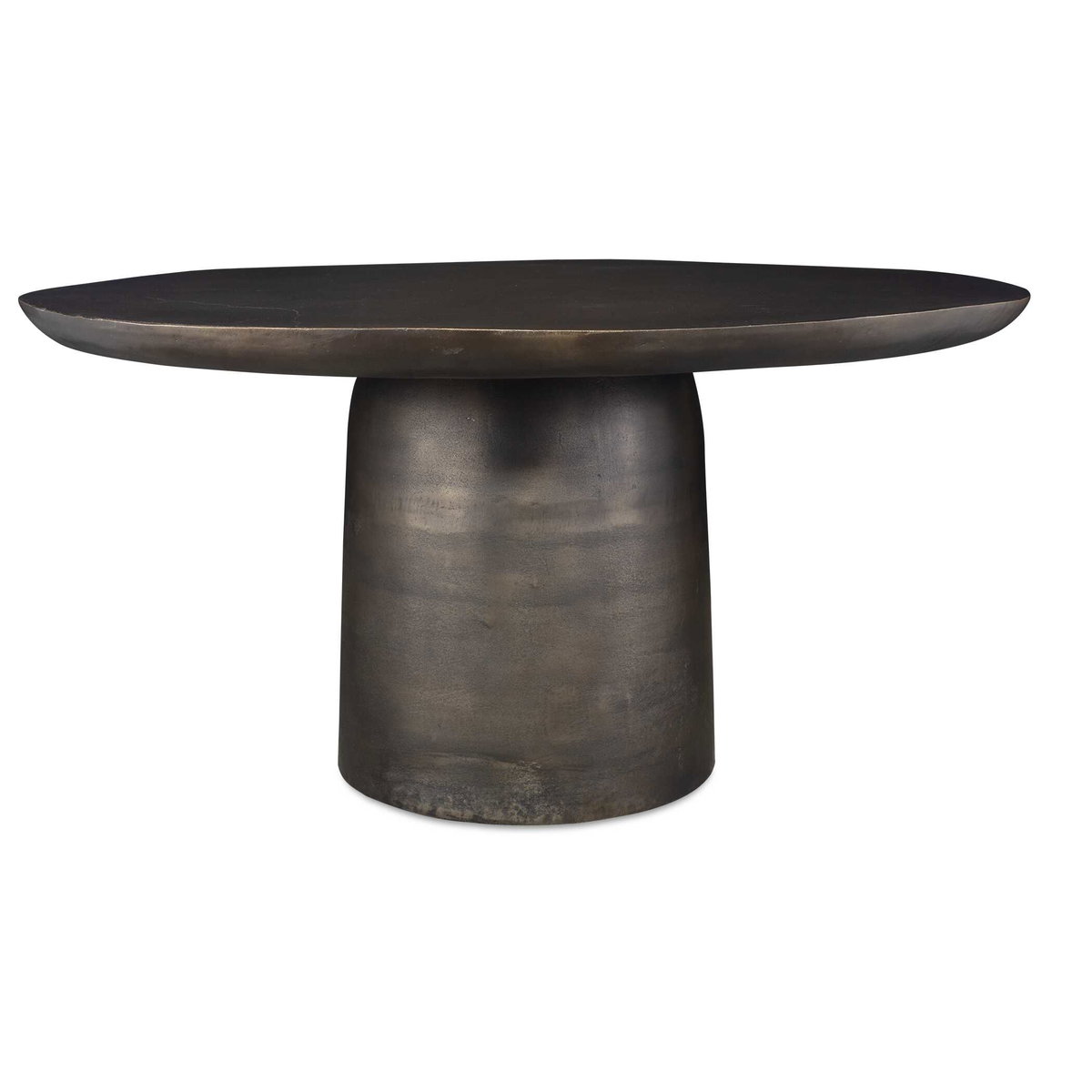 Madrone Golden Dark Bronze Outdoor Dining Table, Outdoor Table by Uttermost, 5' width x 2'6" height x 5' depth View 1