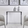 Bourges White Marble Console Table thumbnail 3