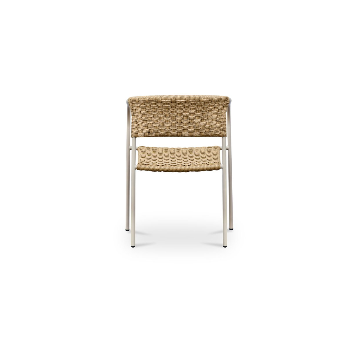 Zola Outdoor Dining Chair Natural-set Of Two, by Moe's Home, 23.62" width x 30.75" height x 22.84" depth View 5