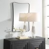 Loudon Black Vanity Mirror, by Uttermost, 22" width x 34" height x 1" depth thumbnail 2