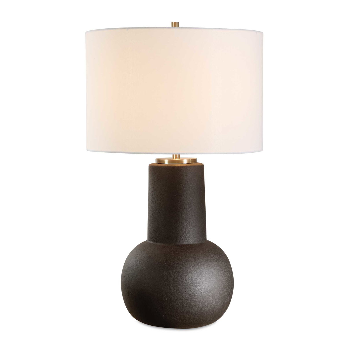 Robson Rustic Bronze Table Lamp, by Uttermost, 17" width x 29" height x 17" depth View 1