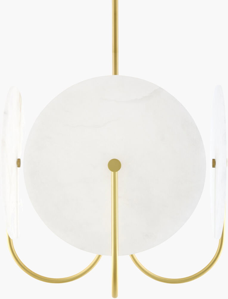 Bellaria Chandelier, by Surya, 18" length x 18" width x 32" height