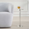 Pria Crystal Drink Table, Side & End Table by Uttermost, 8.62" width x 22" height x 8.62" depth thumbnail 2
