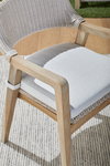 Lucia Outdoor Arm Chair, Dining Chair by Essentials for Living, 21.75" width x 31" height x 22" depth thumbnail 11