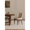Potter Dining Chair Heather Beige, by Moe's Home, 21.7" width x 36" height x 26" depth thumbnail 6