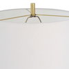 Guard Brass Floor Lamp, by Uttermost, 1'5" width x 5'5" height x 1'5" depth thumbnail 8