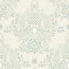 Cottontail Toile Vintage Duck Egg Peel & Stick Wallpaper thumbnail 0
