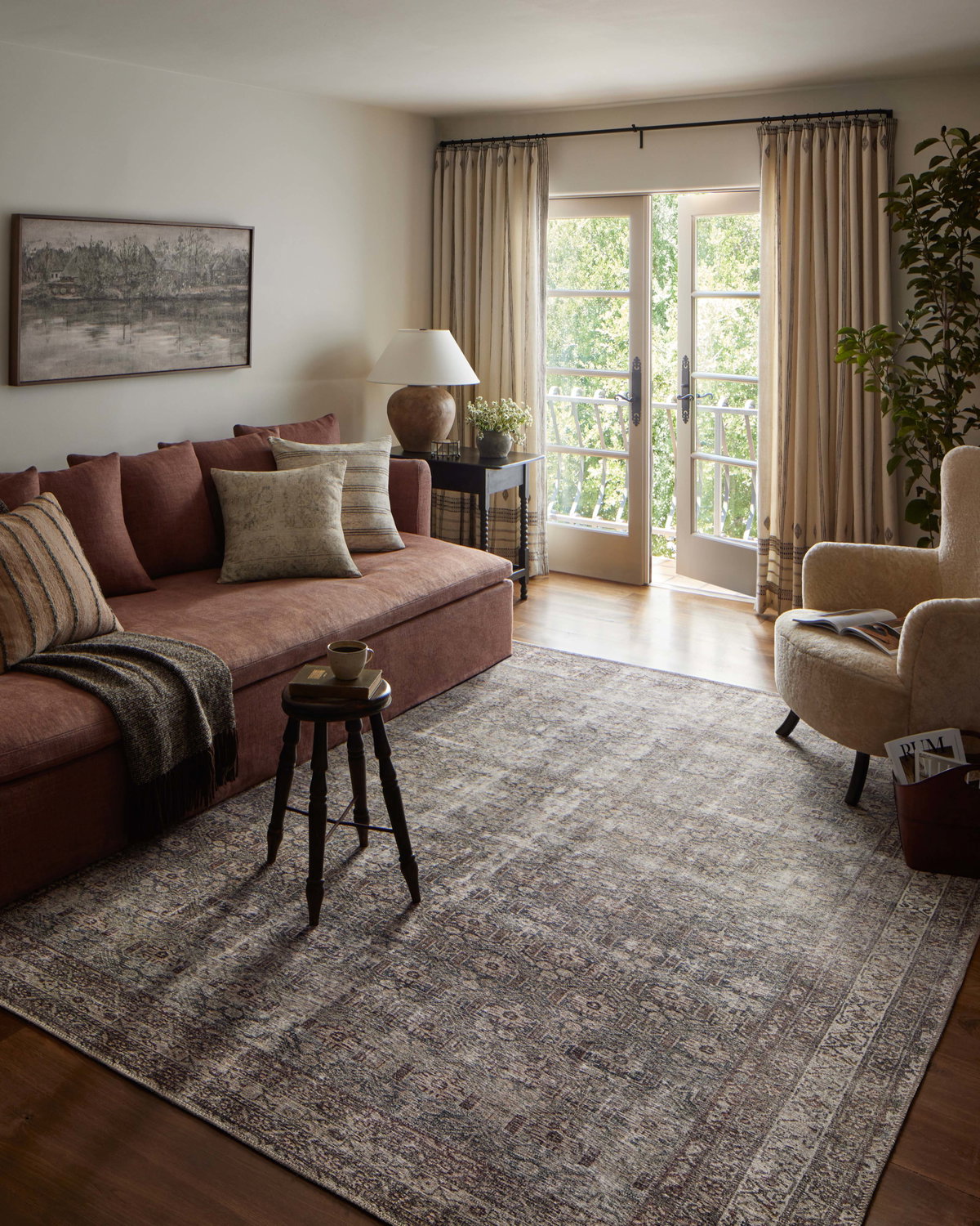 Amber Lewis x Loloi Georgie Rug, 8'4" length x 11'6" width View 2