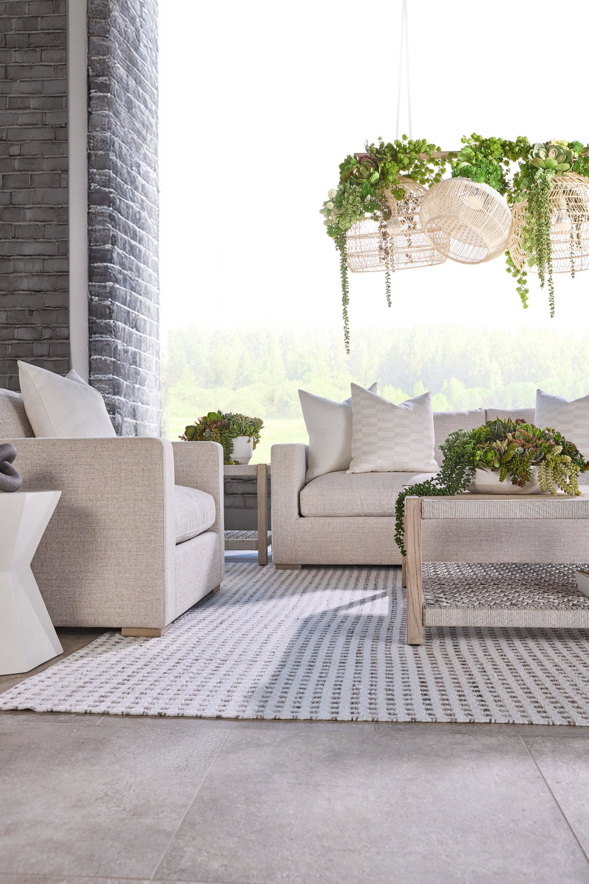 Newport Outdoor Track Arm Sofa Chair, Seating by Essentials for Living, 37.25" width x 34" height x 38" depth View 10