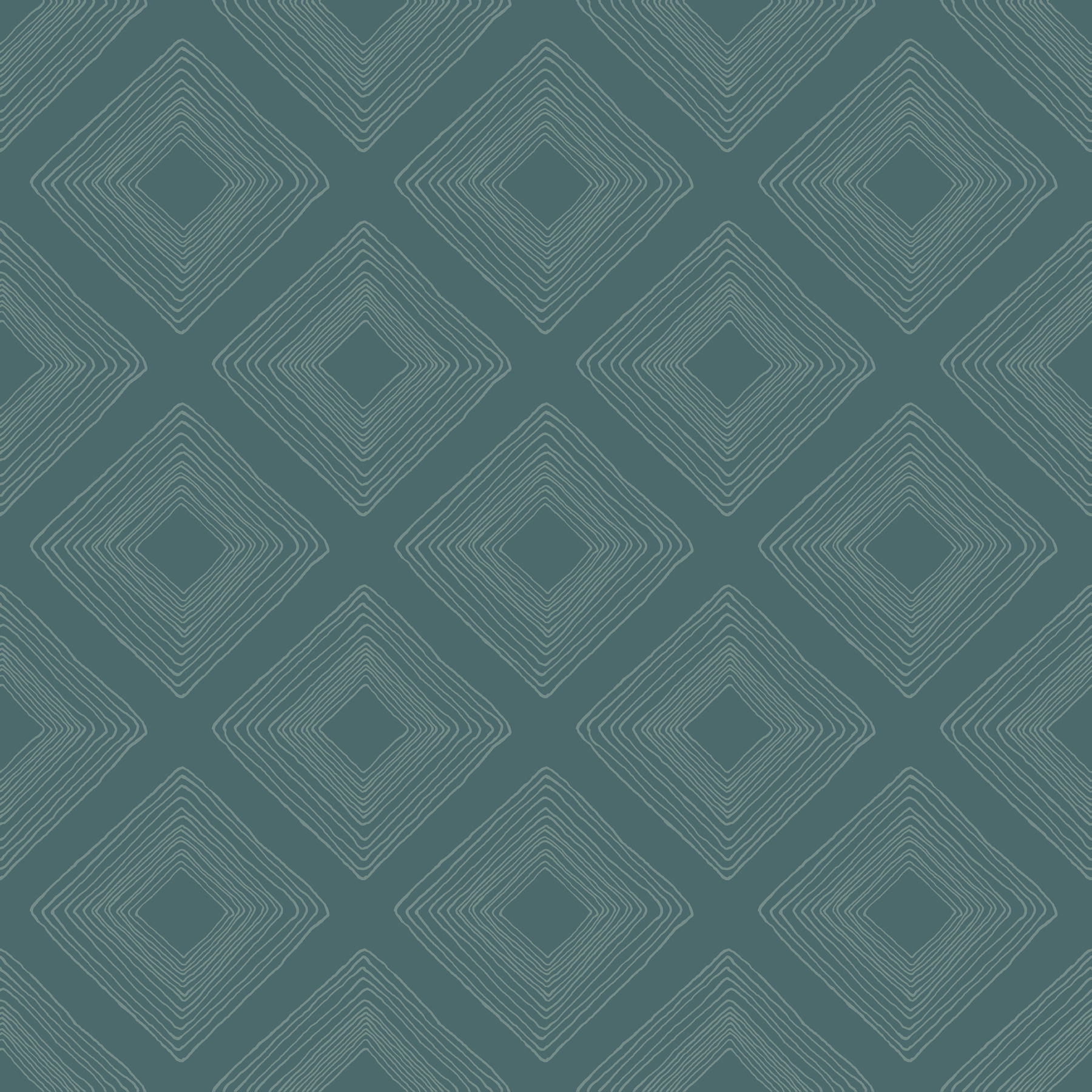 Weekends Diamond Sketch Teal Wallpaper large image 