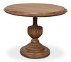 Renaissance Pedestal Dining Table 40top, by Sarreid, 3'4" length x 3'4" width x 2'6" height thumbnail 1