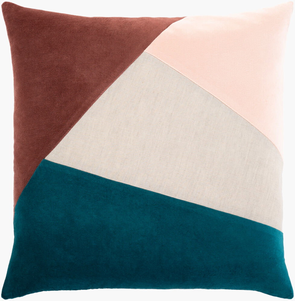 Moza Accent Pillow, Decorative Pillow by Surya, 18" length x 18" width
