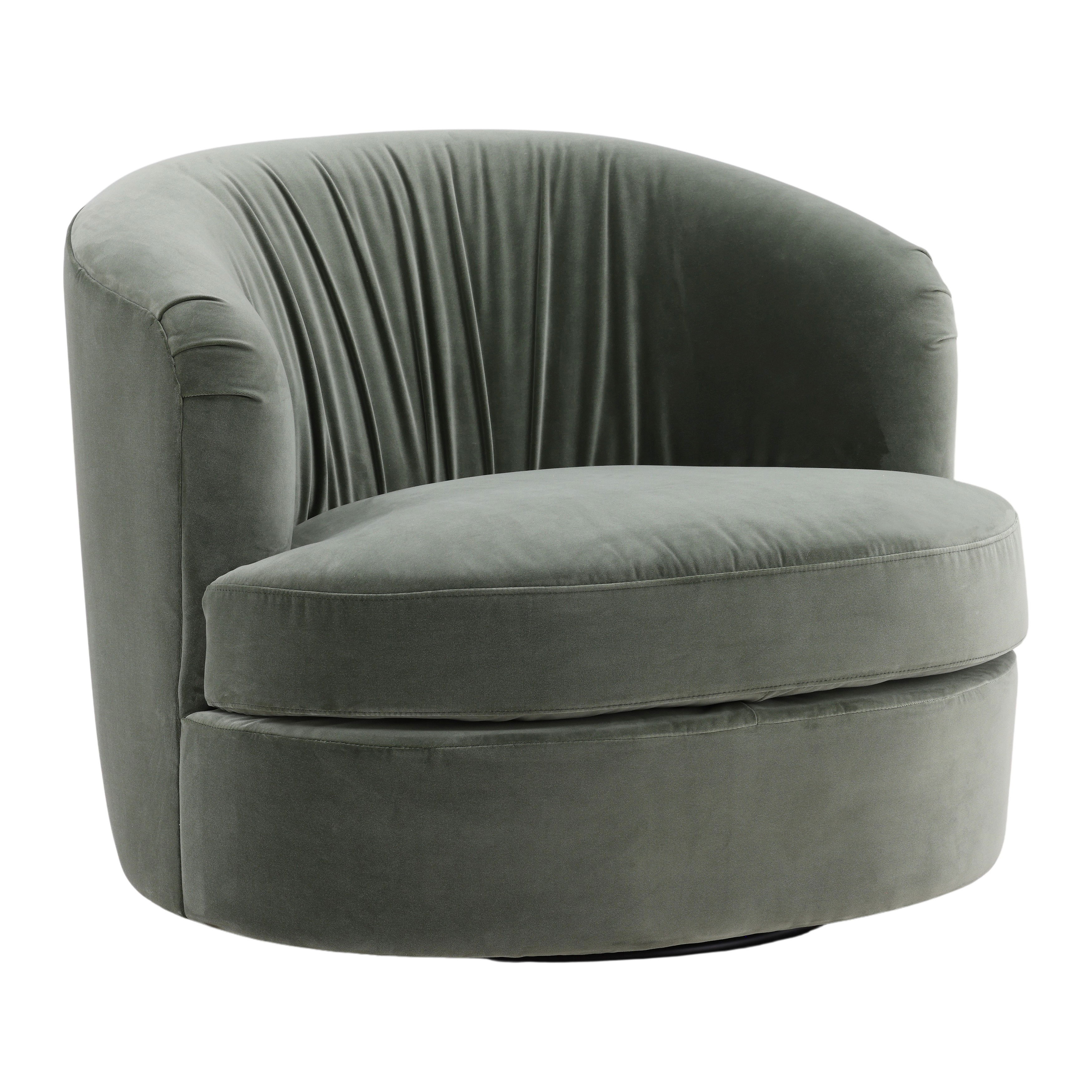 Azura Swivel Chair Sage large image 