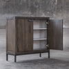 Nadie Light Walnut Console Cabinet, Furniture by Uttermost, 36" width x 34.5" height x 12" depth thumbnail 5