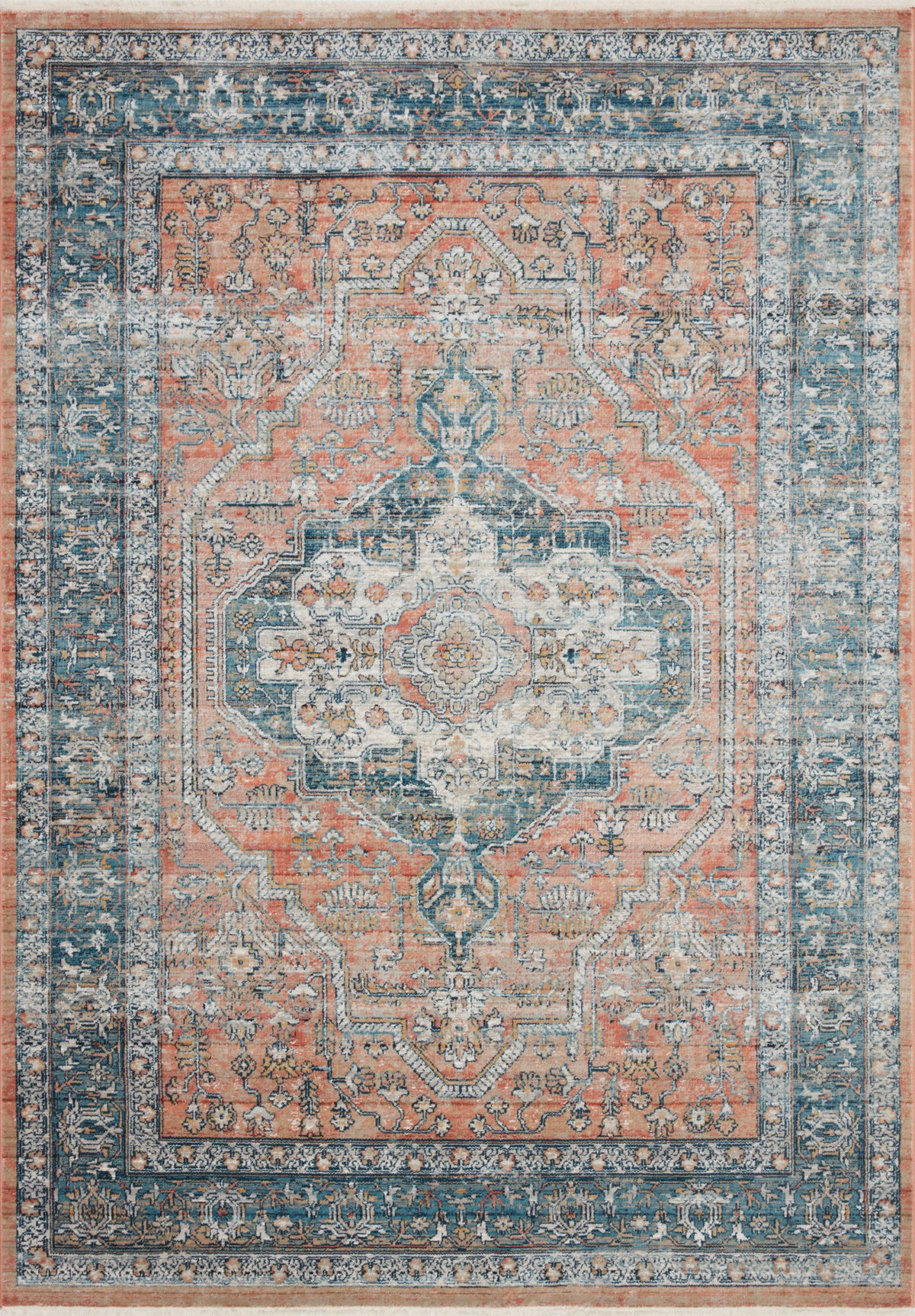 Magnolia Home by Joanna Gaines x Loloi Elise Rug, 6'7" length x 9'9" width View 1