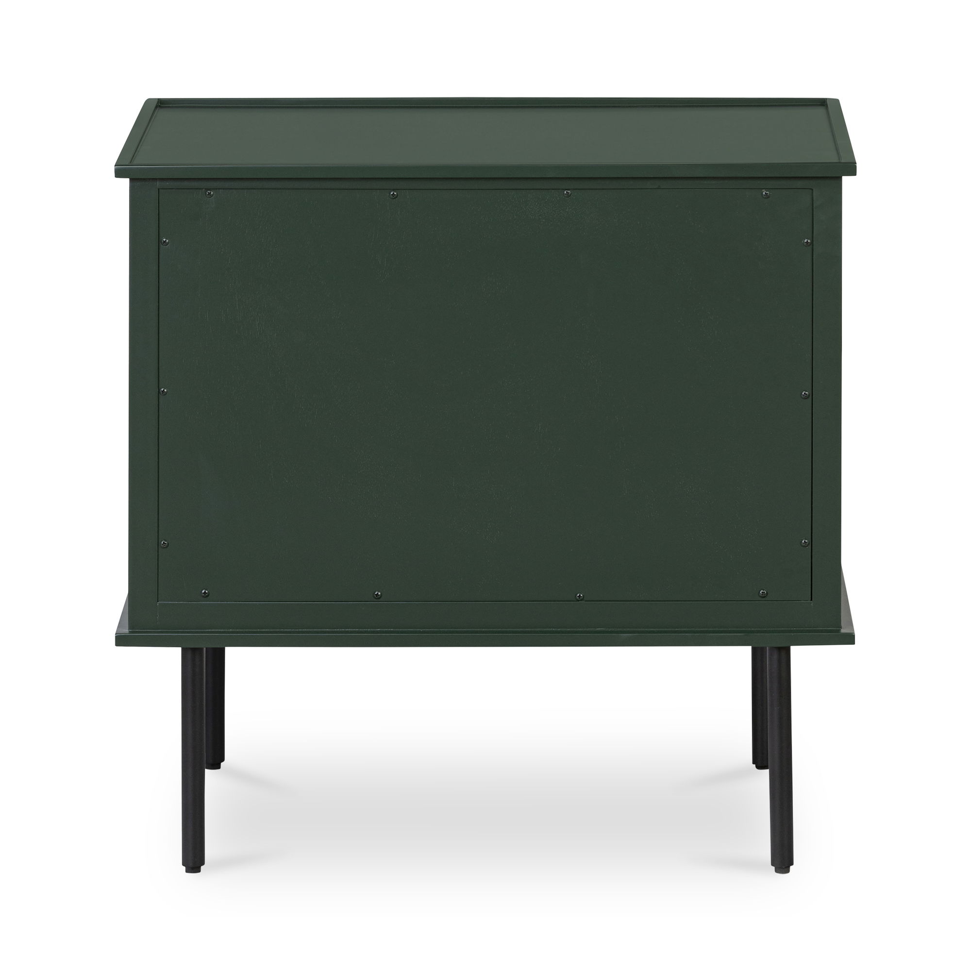Reagan Nightstand Deep Green, by Moe's Home, 25" width x 24.25" height x 18.5" depth View 4
