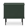 Reagan Nightstand Deep Green, by Moe's Home, 25" width x 24.25" height x 18.5" depth thumbnail 4