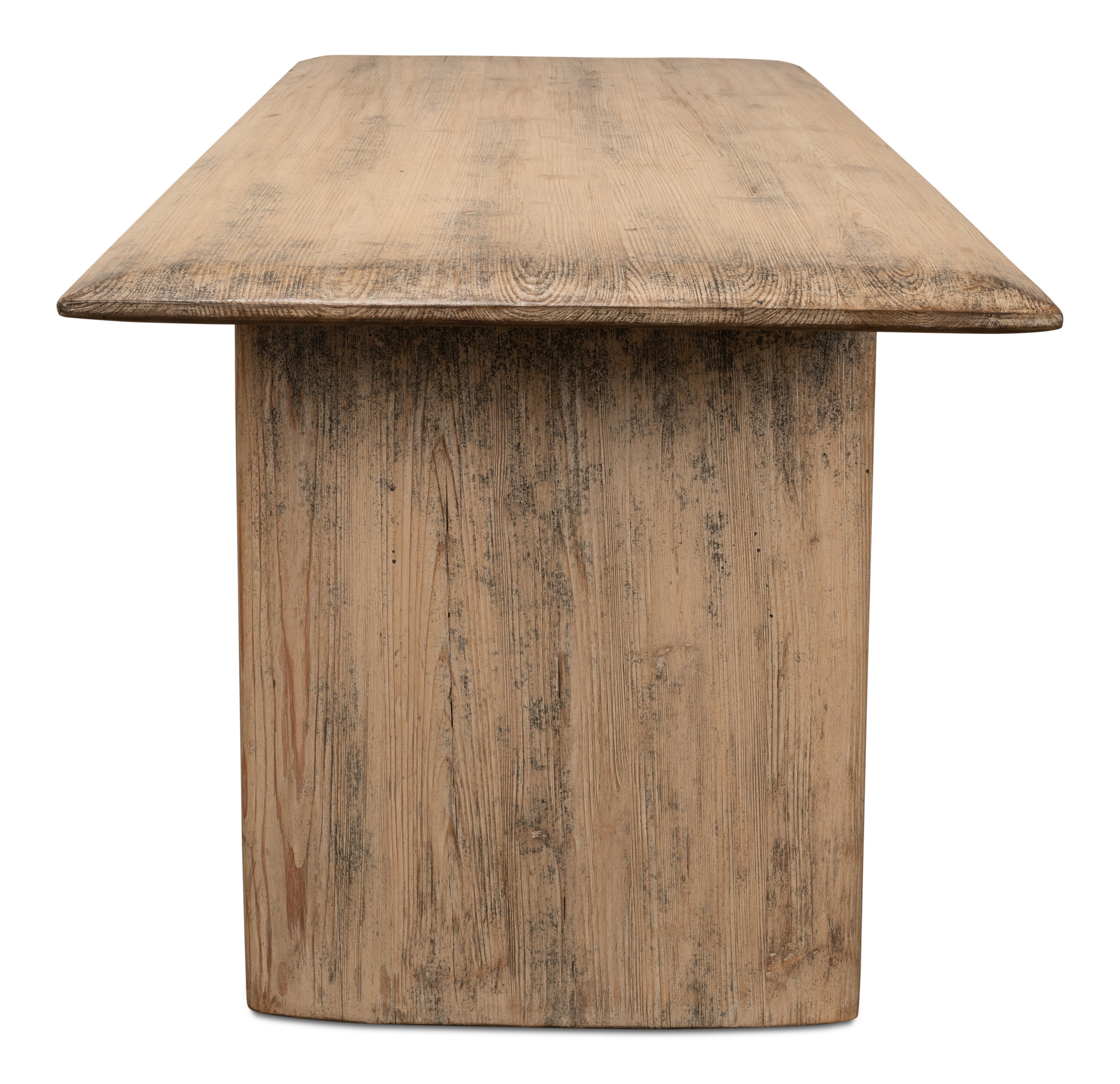 Andre Dining Table, Natural, by Sarreid, 79" length x 31" width x 31" height View 5