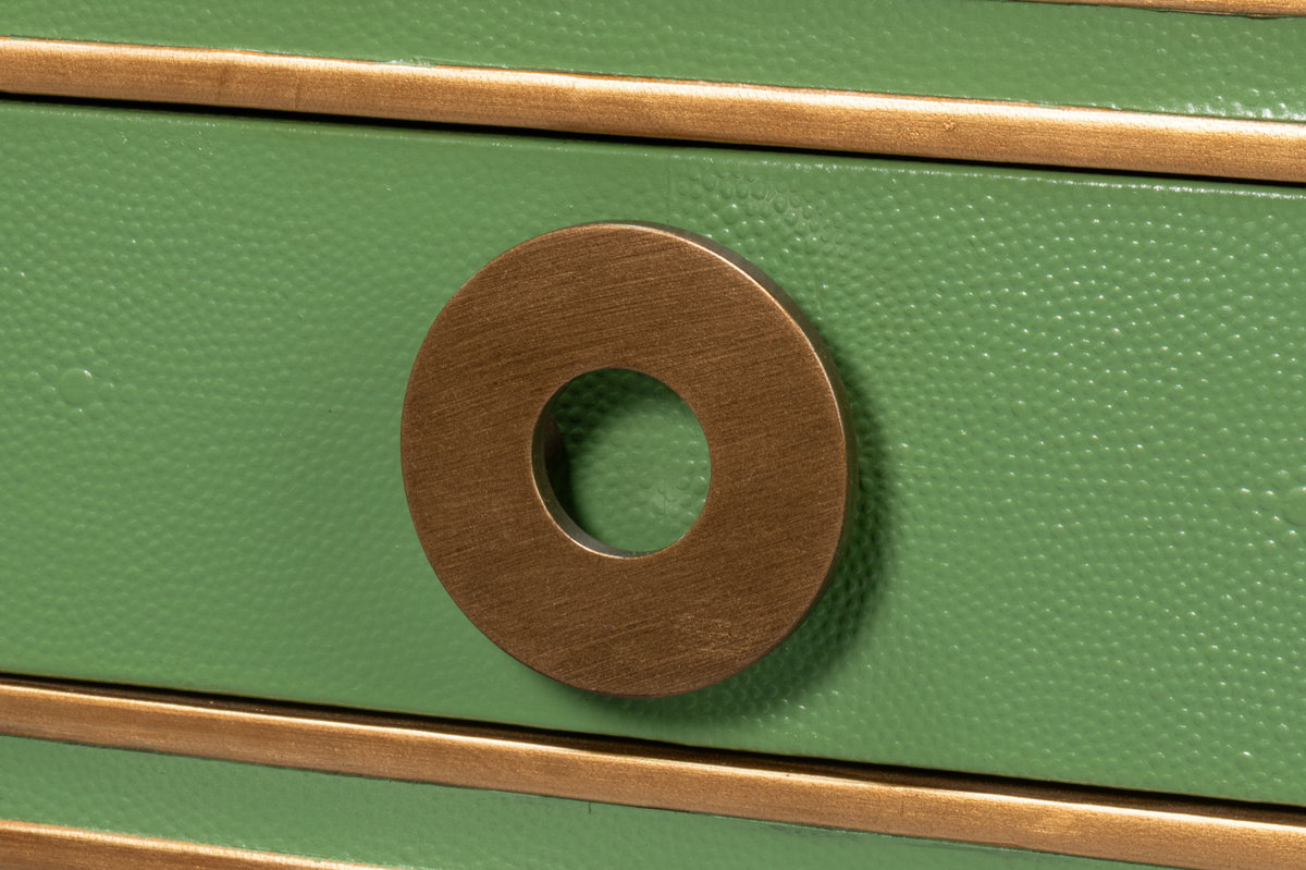 Gabriella Shagreen Desk/Table Watercress, by Sarreid, 2' length x 4' width x 2'6" height View 12