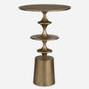 Flight Brass Accent Table thumbnail 0