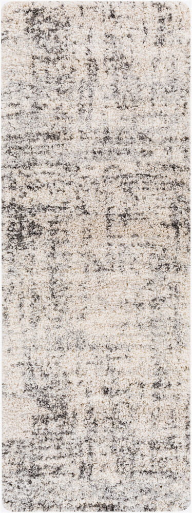 Eskimo Shag Machine Woven Rug, by Surya, 7'2.61" length x 2'7.5" width