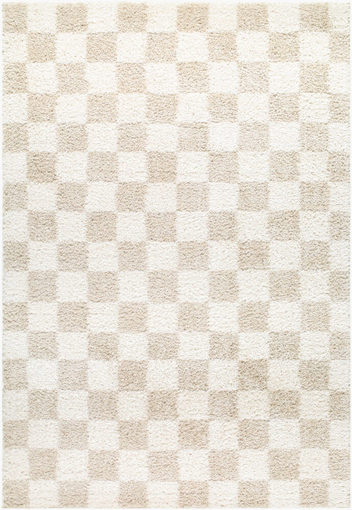 Czechia Machine Woven Rug, by Surya, 1'3.75" length x 1'3.75" width