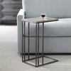 Theodore Travertine Accent Table, Side & End Table by Uttermost, 16" width x 23" height x 12" depth thumbnail 4