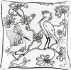 Egrets Accent Pillow thumbnail 0