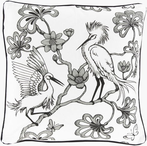 Egrets Accent Pillow