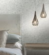 Mother Of Pearl Grey & Blue Peel & Stick Wallpaper thumbnail 2