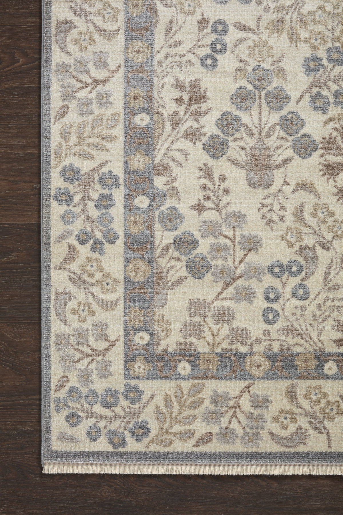 Rifle Paper Co. x Loloi Holland Rug, 1'6" length x 1'6" width View 2